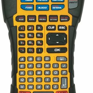 DYMO Industrial Label Maker | Rhino 5200 Label Maker, Time-Saving Hot Keys, Prints Fast, Durable Label Maker For Job Sites and Heavy-Duty Labeling Jobs